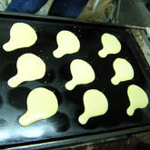 和菓子・鮎(あゆ)の作り方6