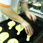 和菓子・鮎(あゆ)の作り方9