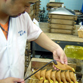 和菓子・鮎(あゆ)の作り方14